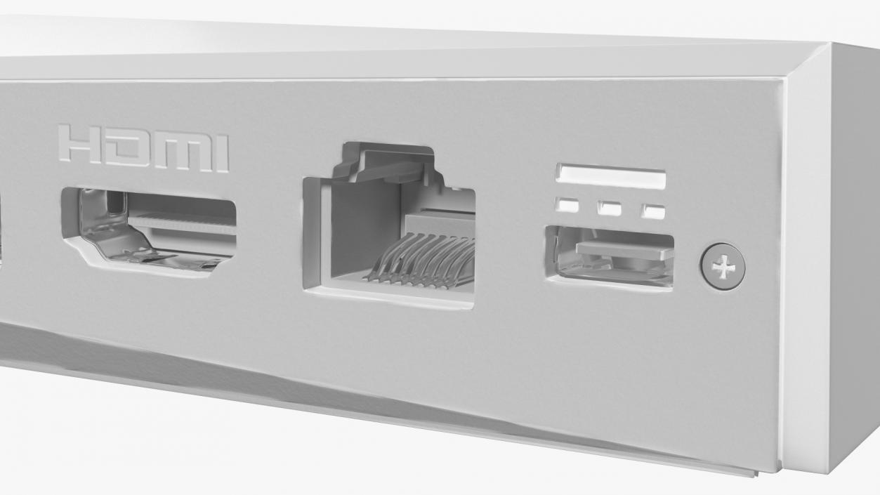 TV-based Digital Media Player 3D model