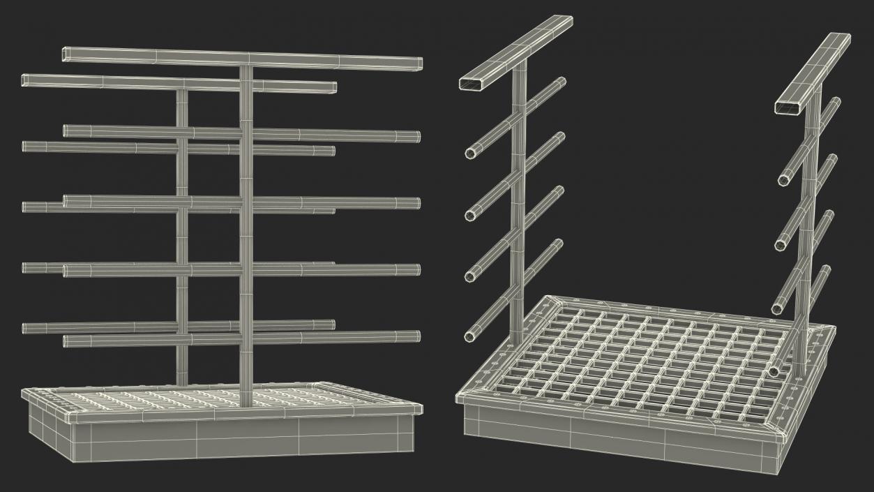 Prefabricated Industrial Catwalk 3D