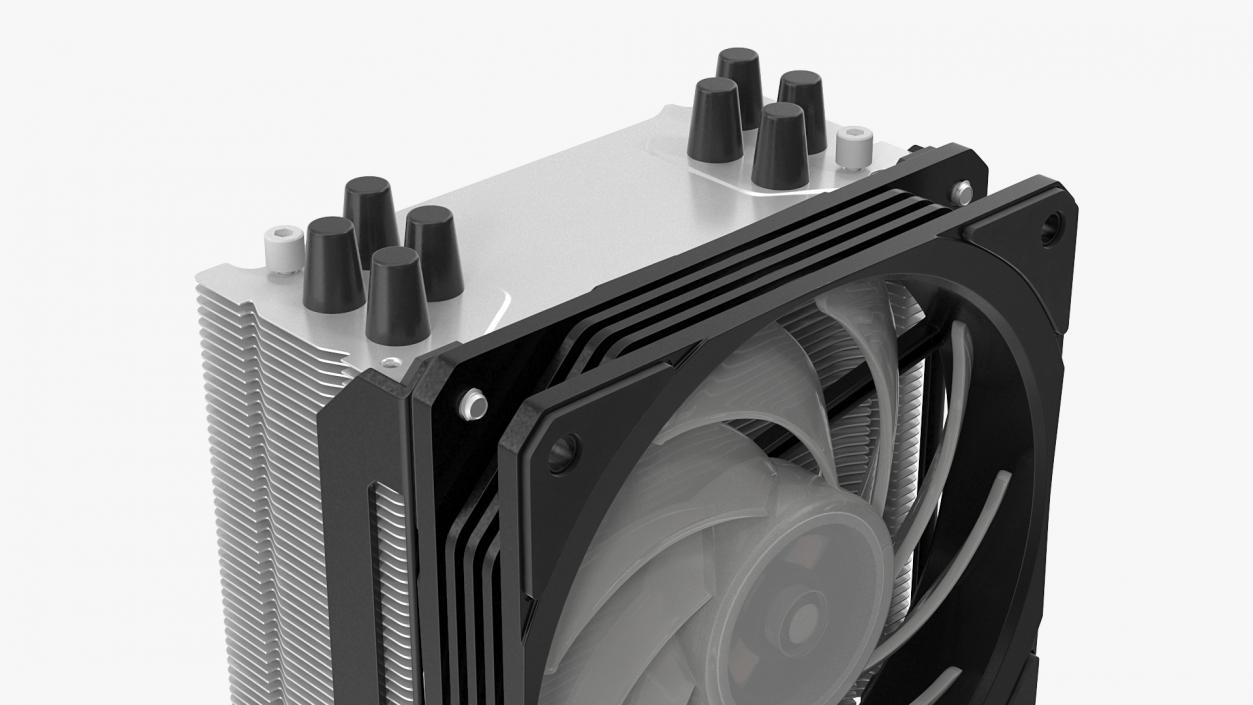 3D CPU Tower Cooler