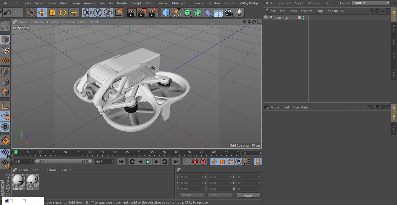 Camera Drone 3D