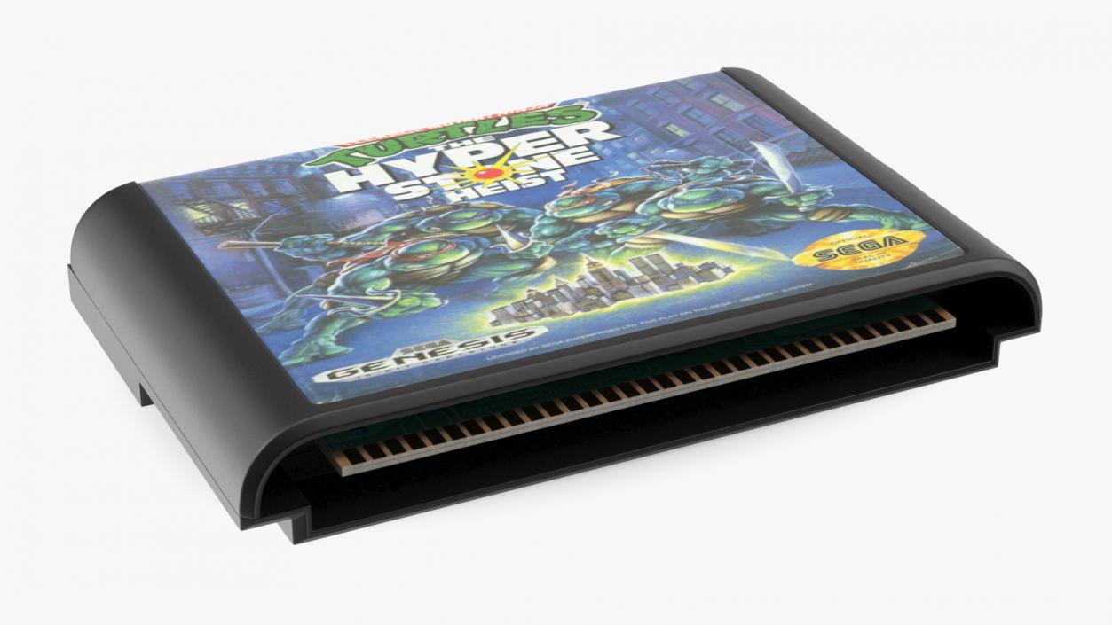 Cartridge Sega Turtles 3D