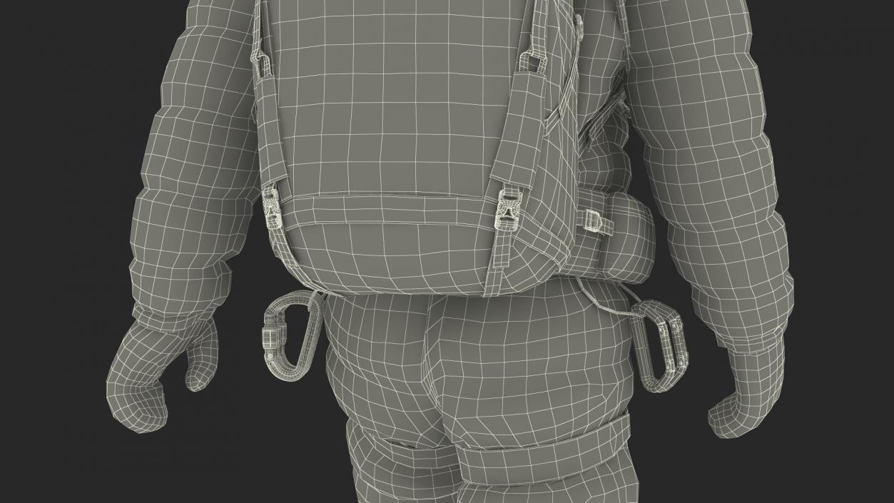 Everest Climber Rigged 3D