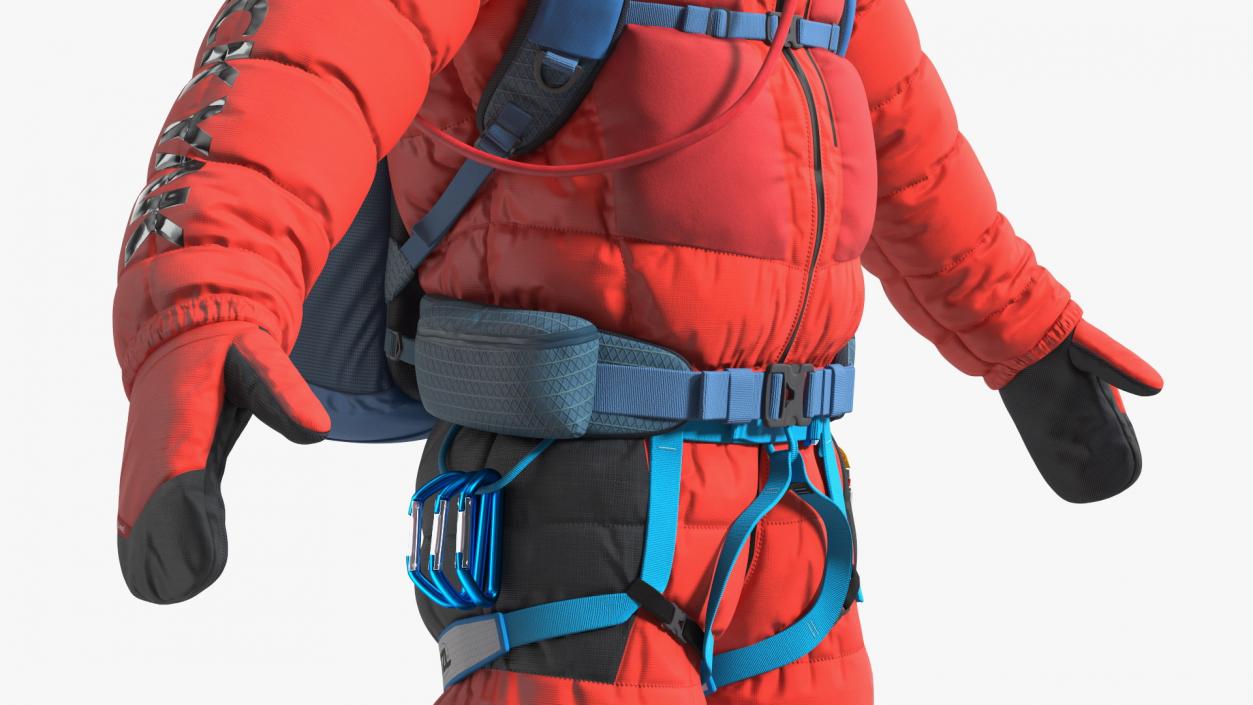 Everest Climber Rigged 3D