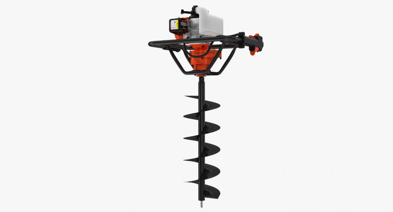 Hole Digger Gasoline Auger Drill 3D