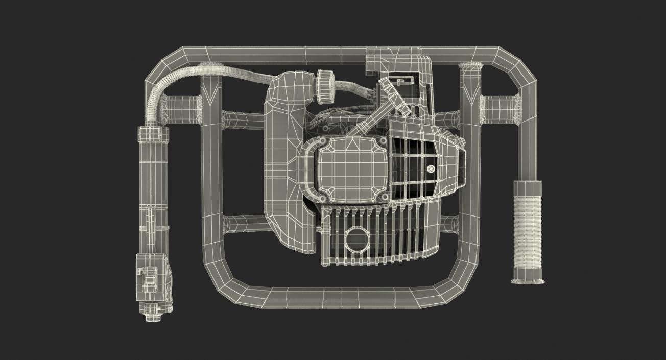 Hole Digger Gasoline Auger Drill 3D