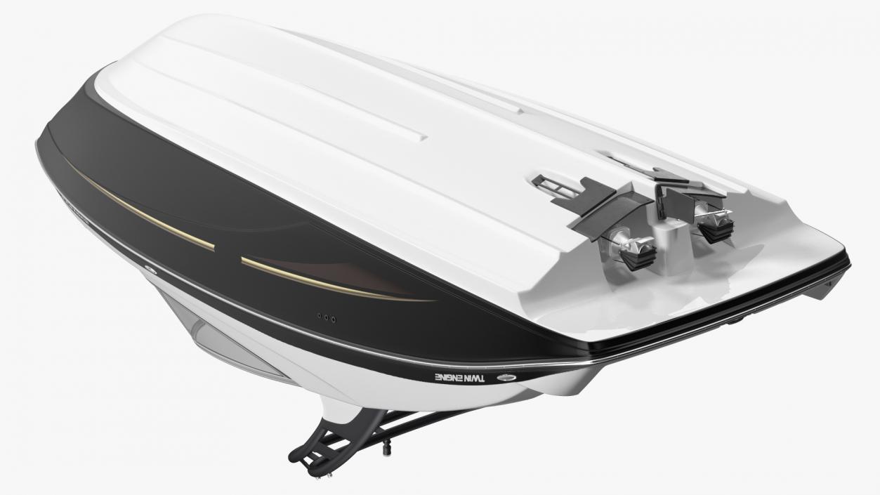 Luxury Sport Boat Generic With Driver 3D