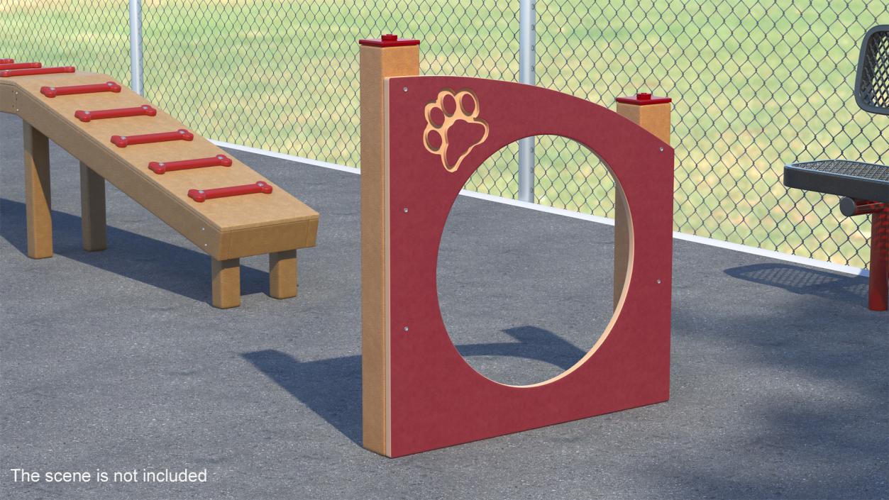 3D Dog Obstacles Collection 6