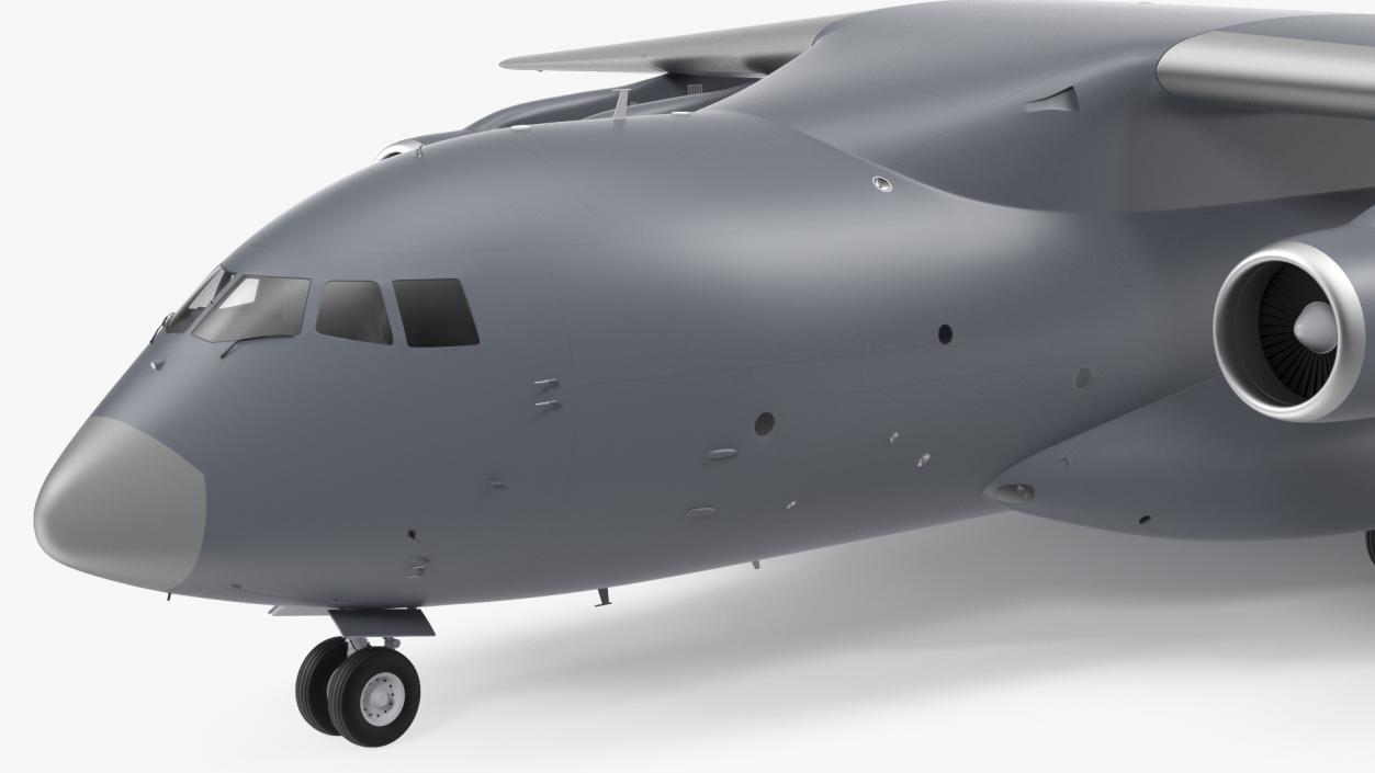 3D Large Military Transport Aircraft model