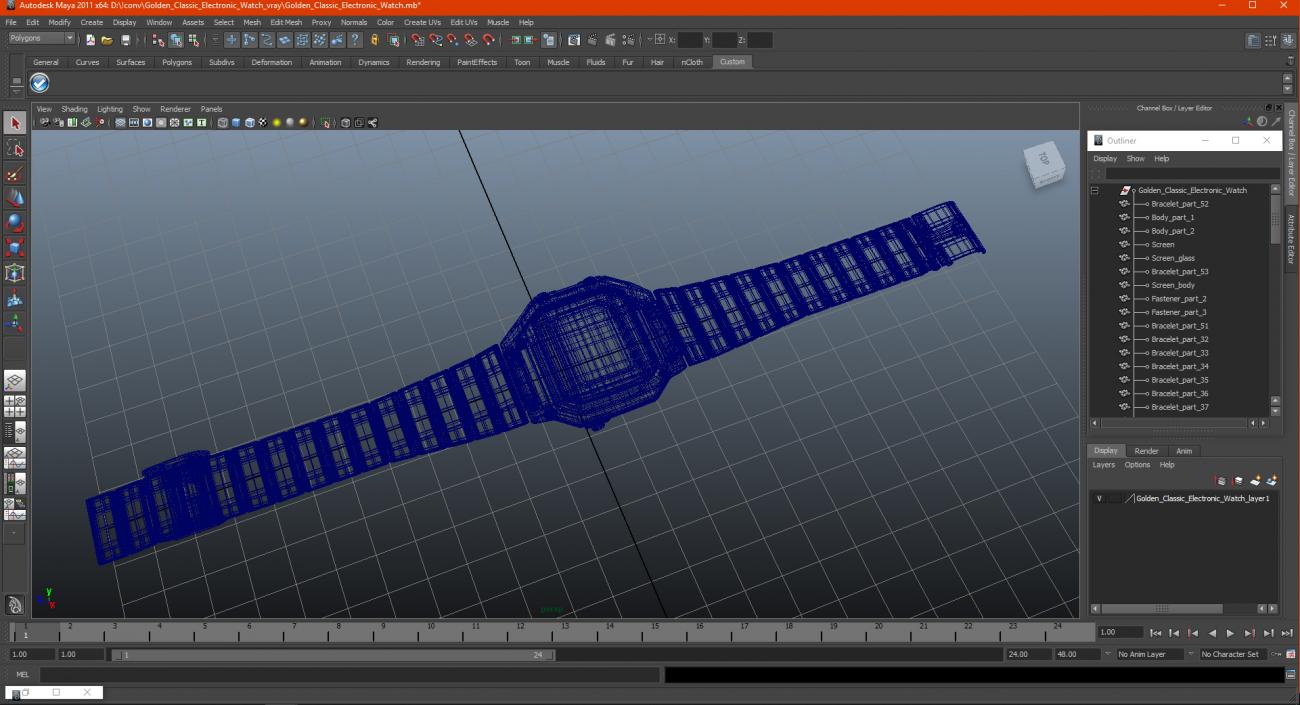 3D model Classic Casio Illuminator