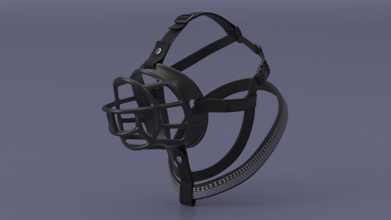 3D Baskerville Muzzle for Husky model