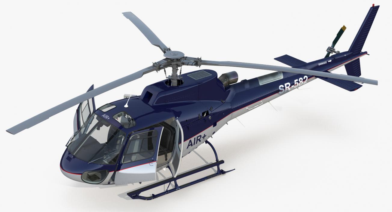 Private Helicopters Collection 4 3D