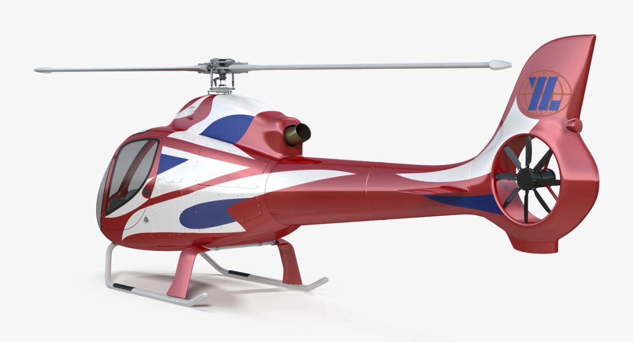 Private Helicopters Collection 4 3D