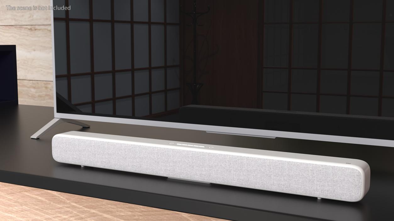 Soundbar Xiaomi MDZ27DA White 3D model