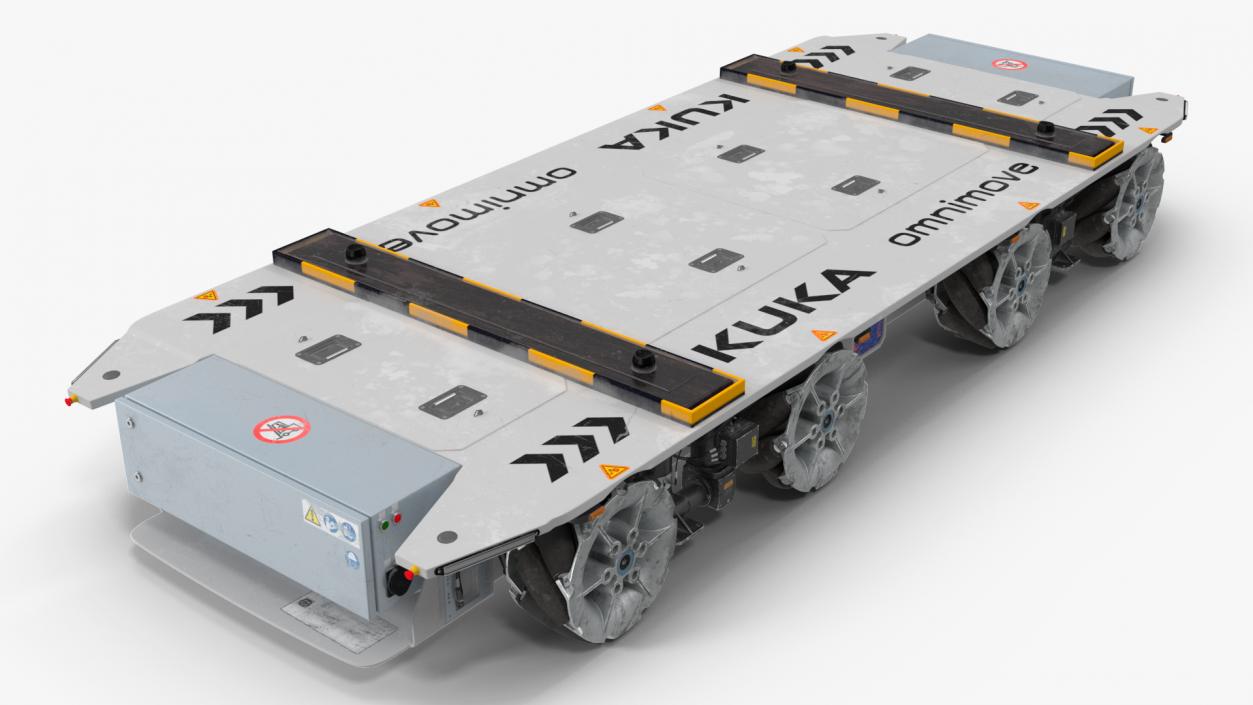 Dirty Omnimove Platform KUKA White(1) 3D