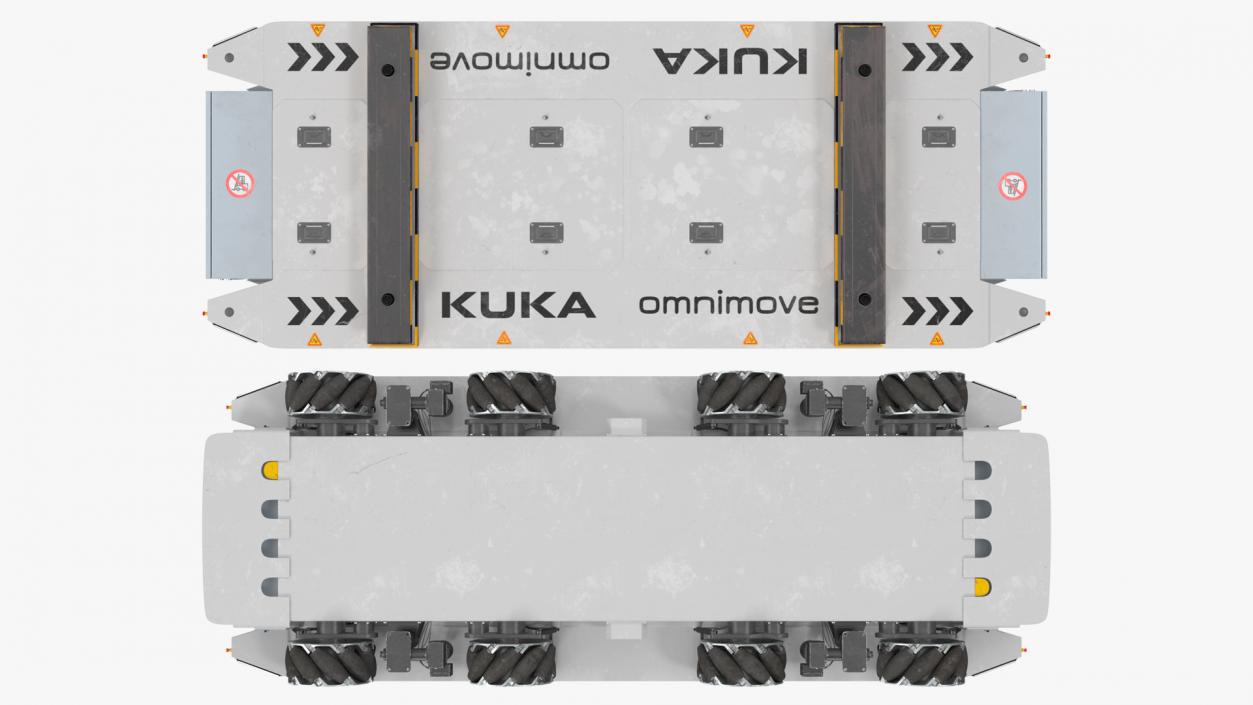 Dirty Omnimove Platform KUKA White(1) 3D