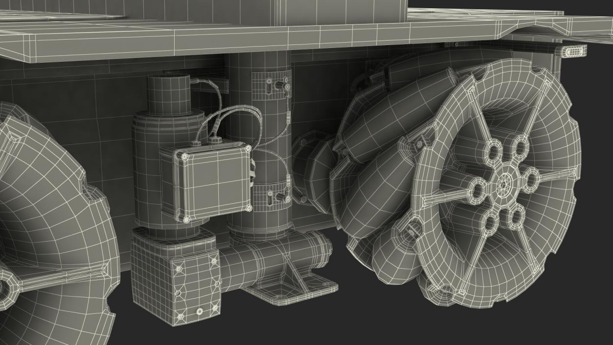 Dirty Omnimove Platform KUKA White(1) 3D