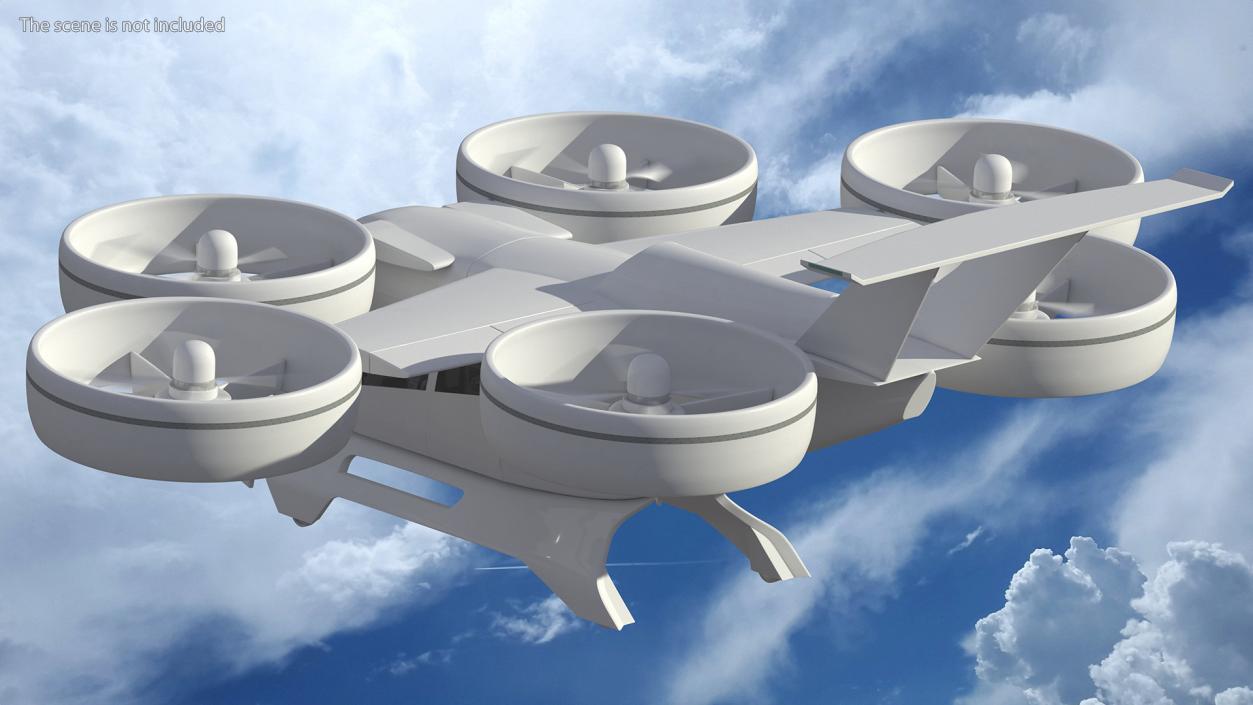 Next Gen Flying Car 3D model