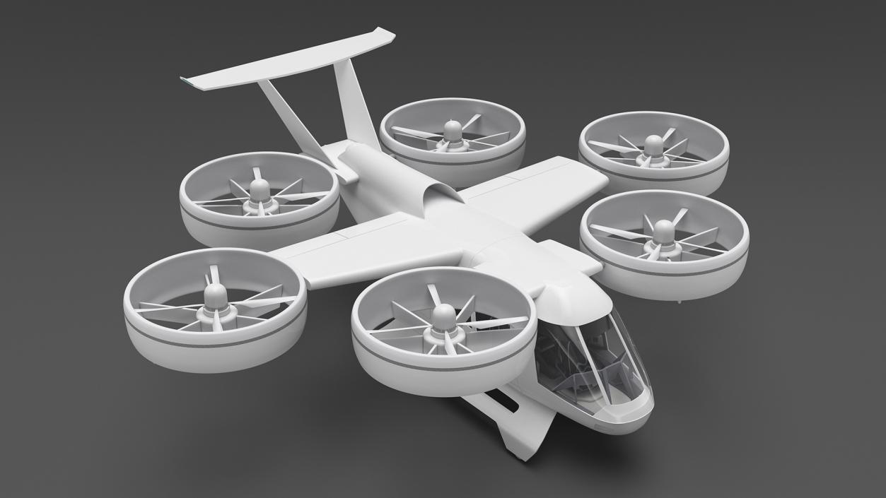 Next Gen Flying Car 3D model