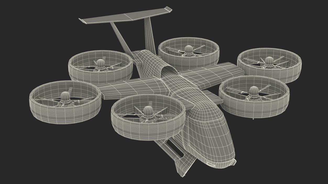 Next Gen Flying Car 3D model