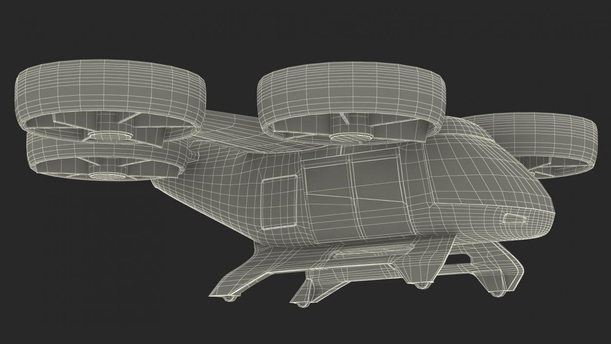 Next Gen Flying Car 3D model