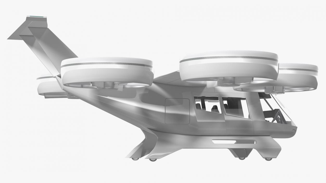 Next Gen Flying Car 3D model