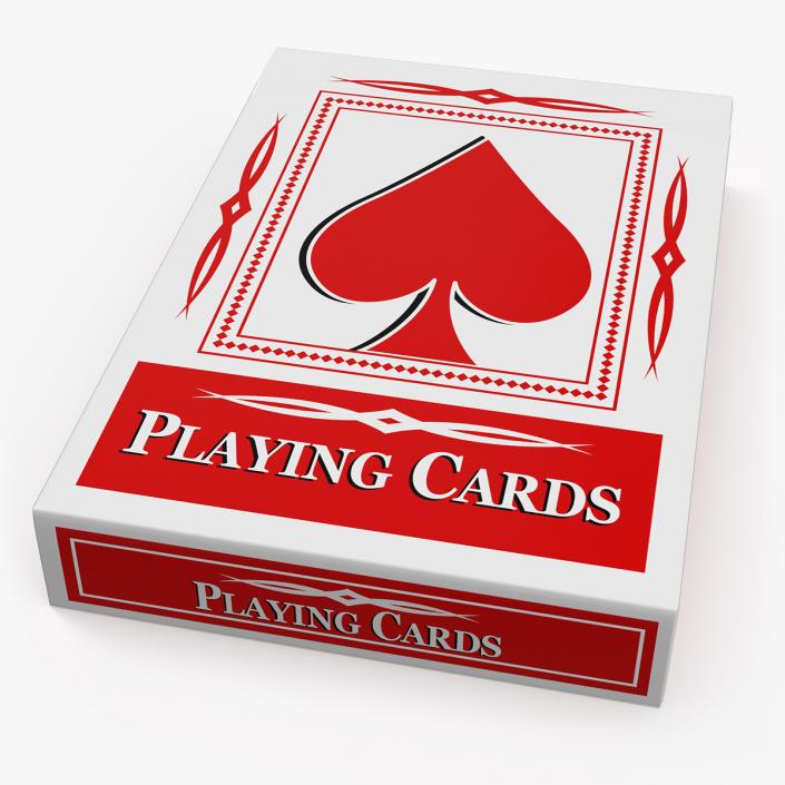 3D Playing Cards Pack model