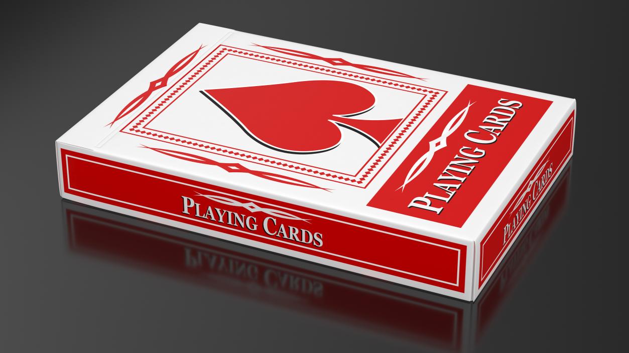 3D Playing Cards Pack model