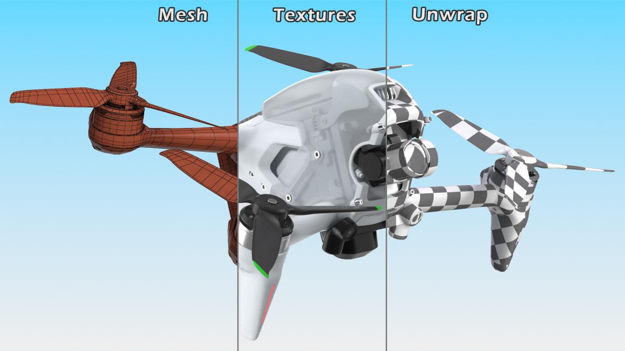 3D High Speed Drone