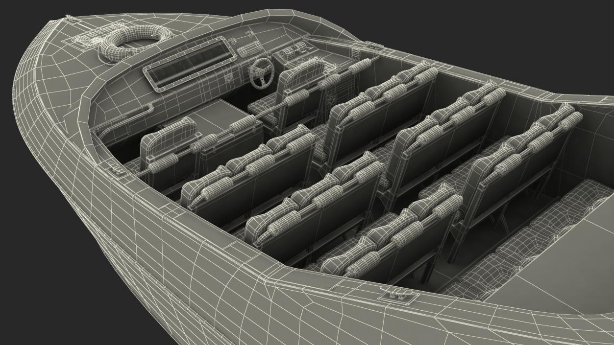 Speed Jet Boat 3D model