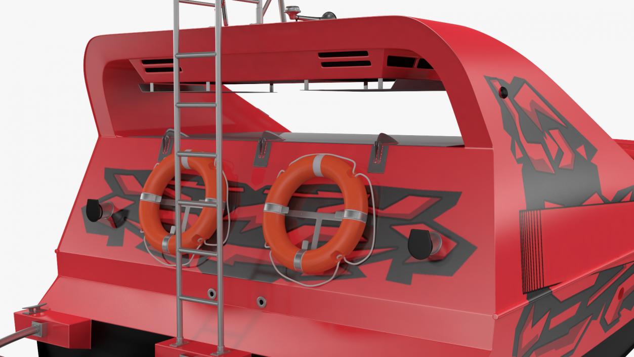 Speed Jet Boat 3D model