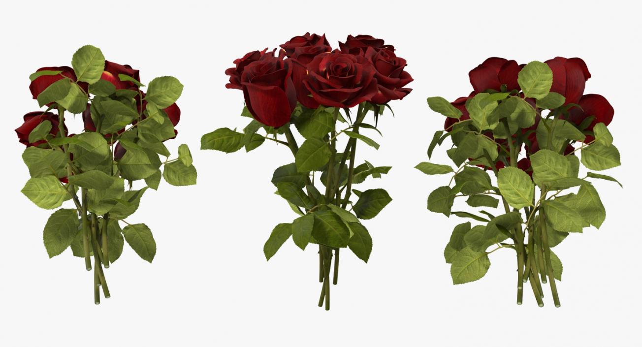 Bouquets Collection 3D model