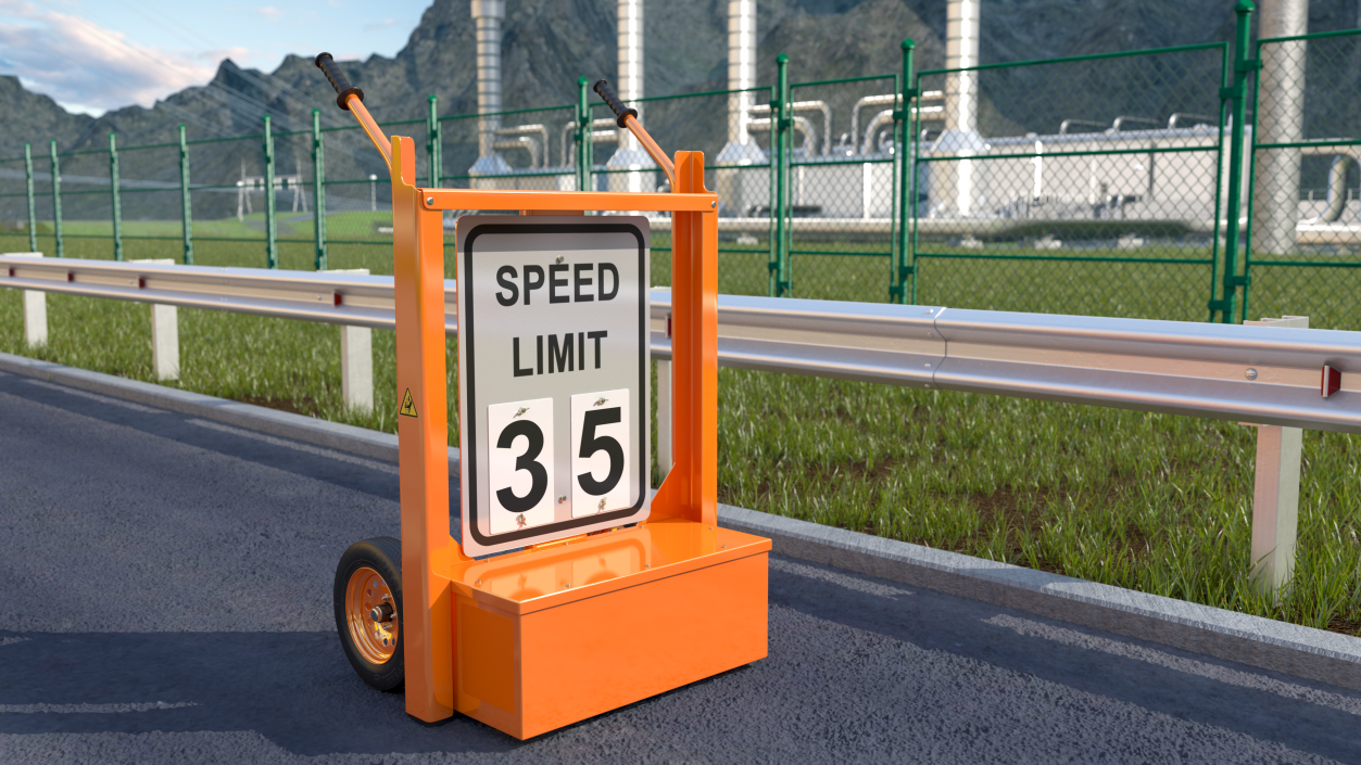 Speed Display Dolly 3D model