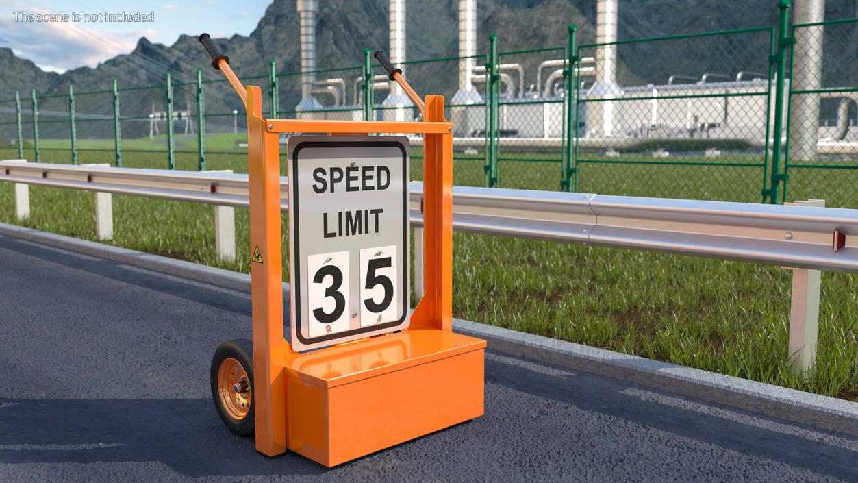 Speed Display Dolly 3D model