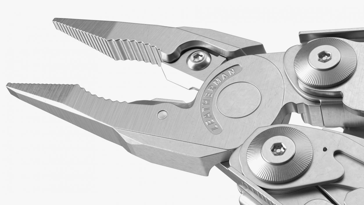 3D model Leatherman Surge Multitool Silver Rigged