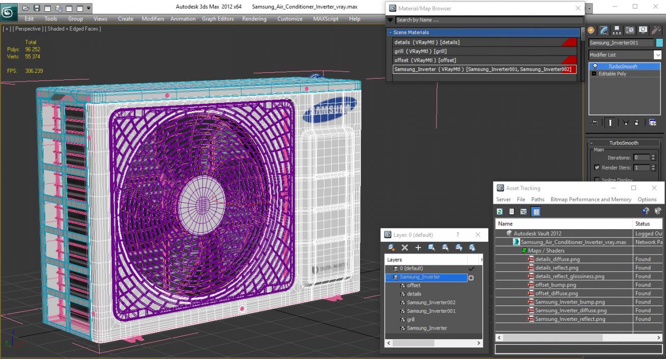 Samsung Air Conditioner Inverter 3D