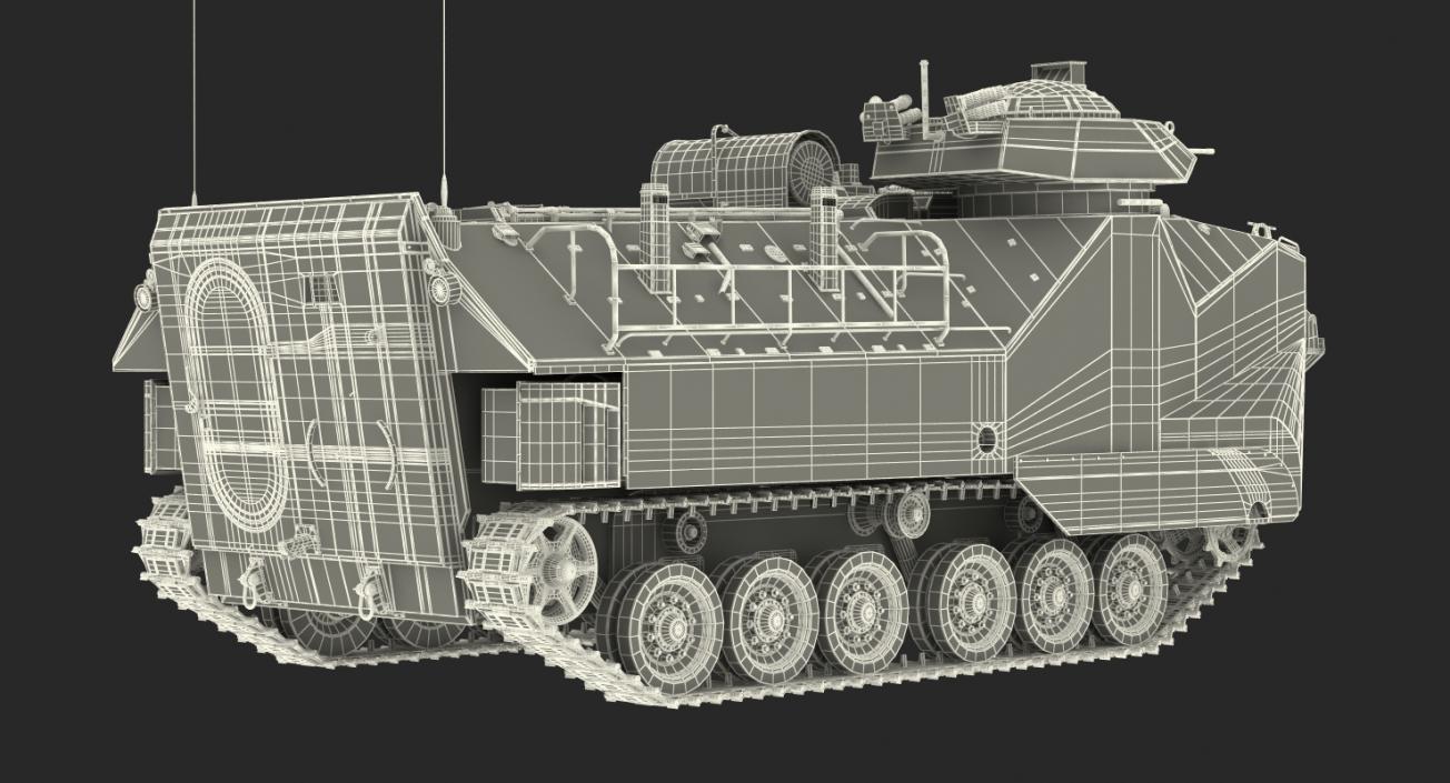 3D Rigged US Tanks Collection