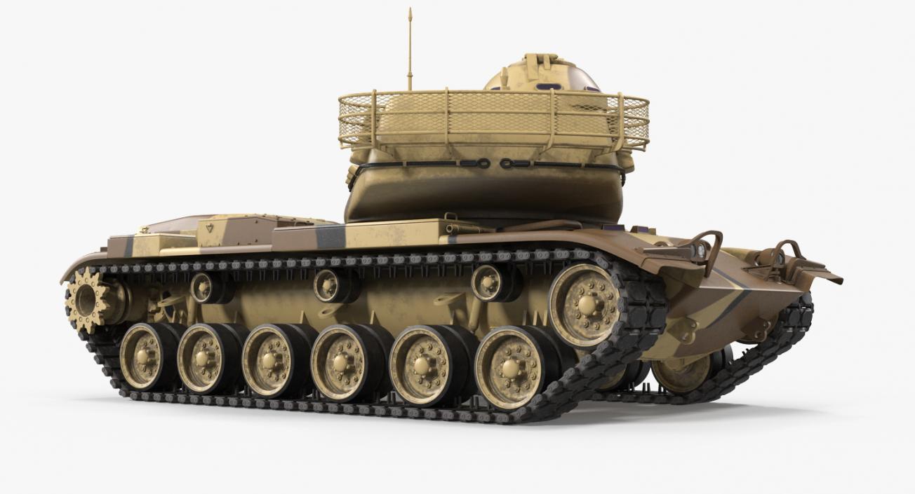 3D Rigged US Tanks Collection