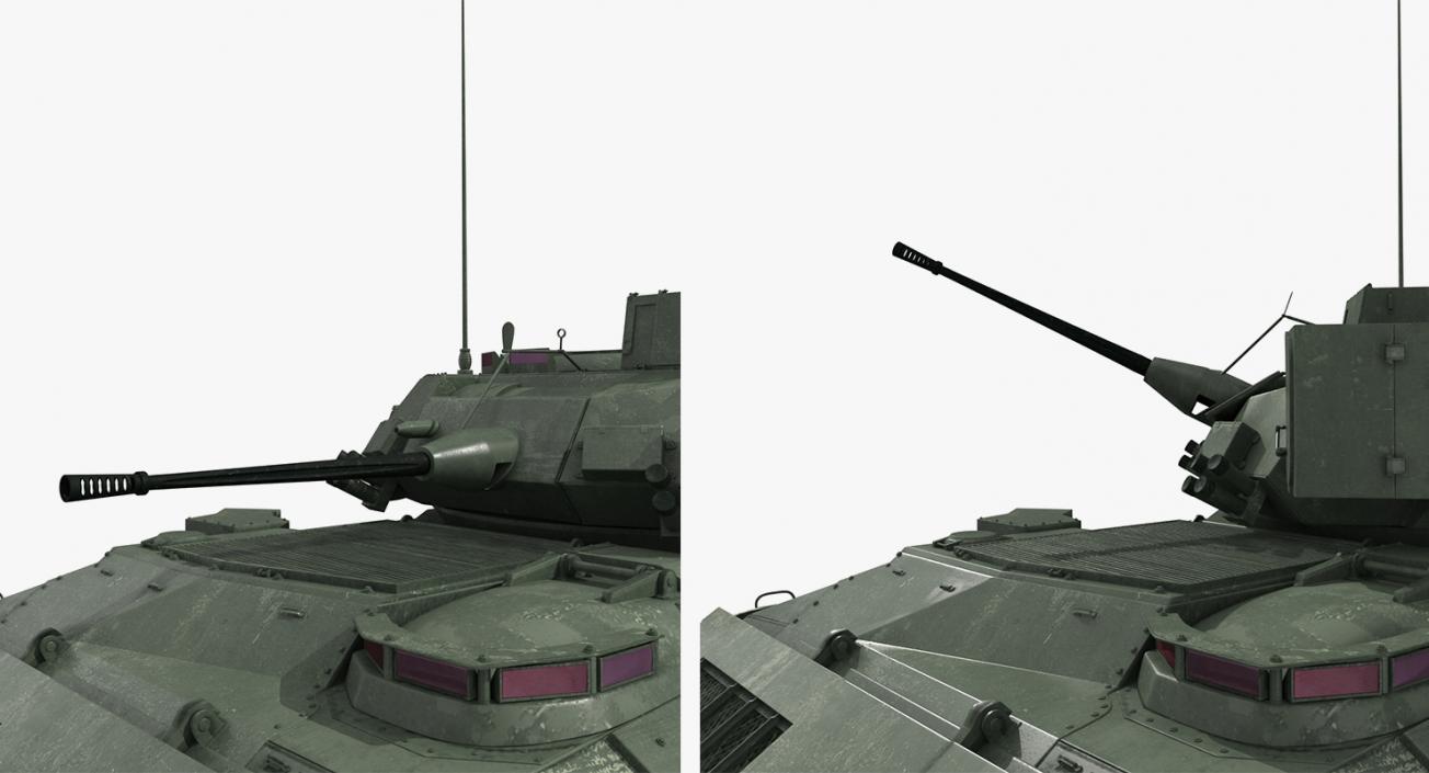 3D Rigged US Tanks Collection