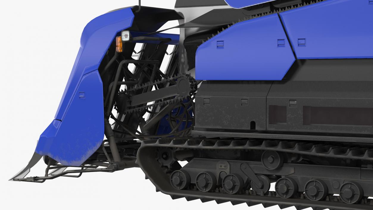 Rice Combine Harvester 3D