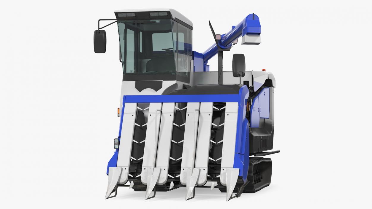 Rice Combine Harvester 3D