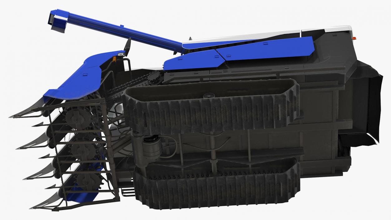 Rice Combine Harvester 3D