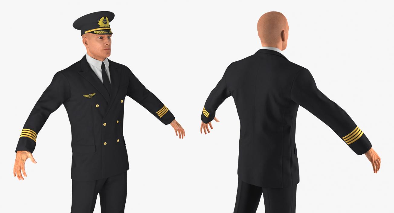 3D Airline Pilot model