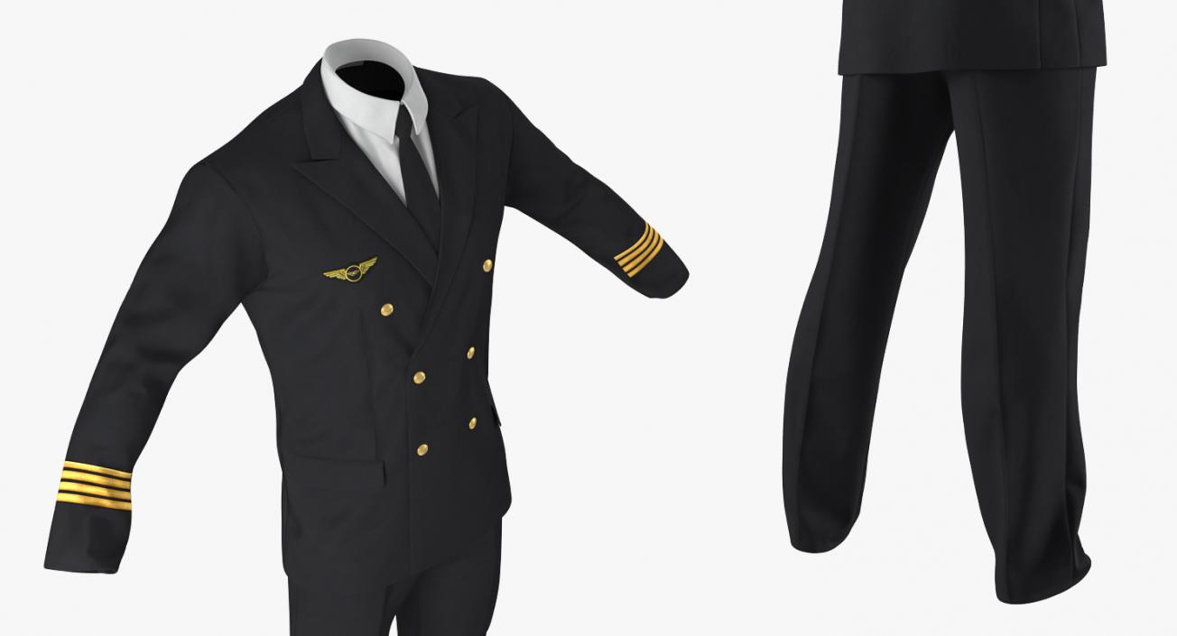 3D Airline Pilot model