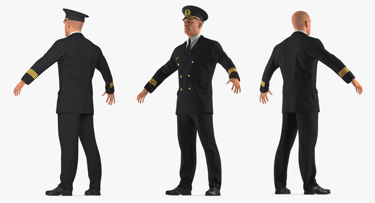 3D Airline Pilot model