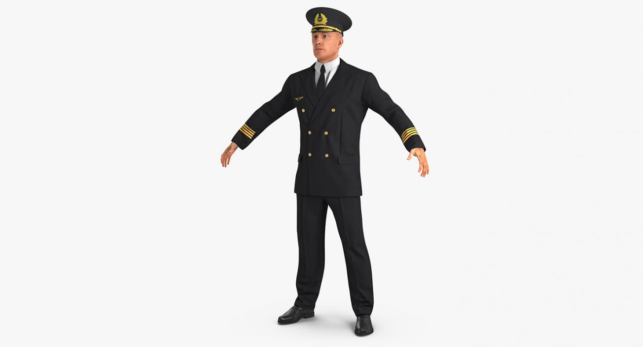 3D Airline Pilot model