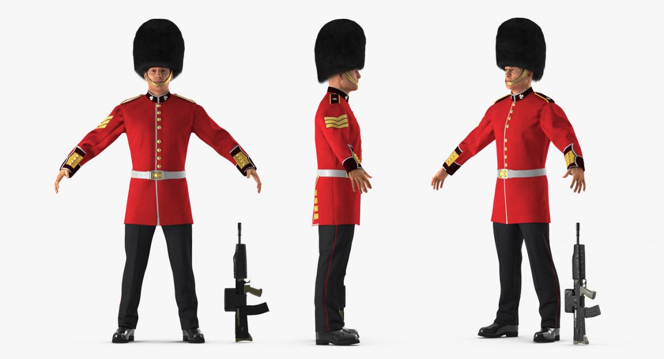 3D model Guard Soldiers Collection