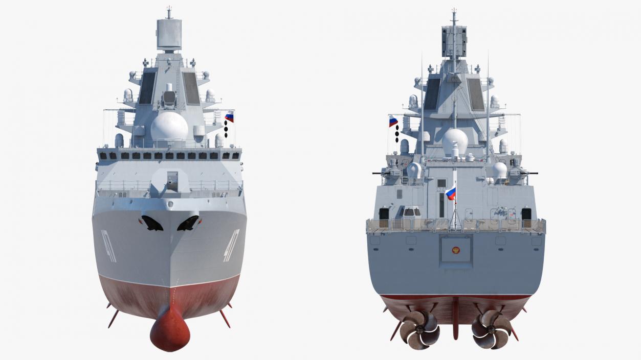 Russian Frigate Admiral Gorshkov 3D