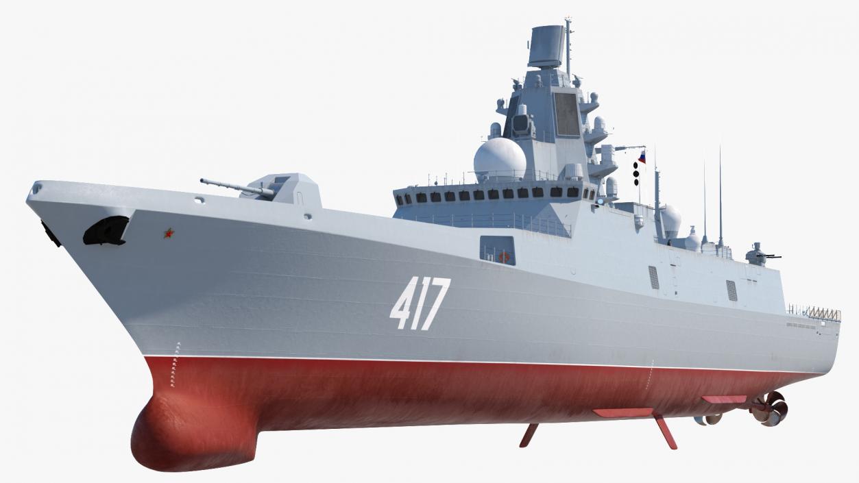 Russian Frigate Admiral Gorshkov 3D