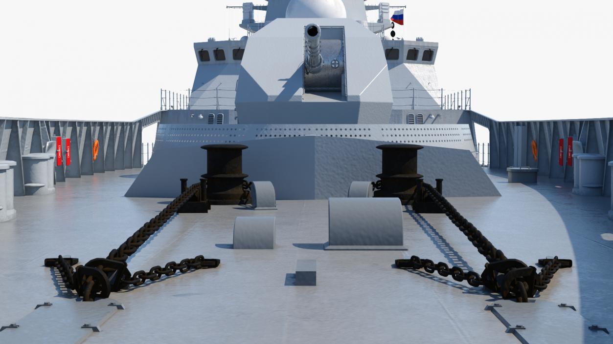 Russian Frigate Admiral Gorshkov 3D