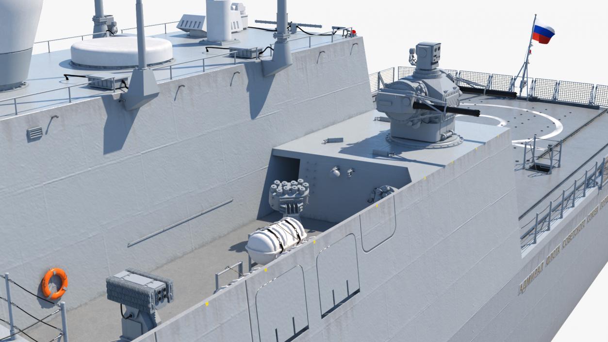 Russian Frigate Admiral Gorshkov 3D